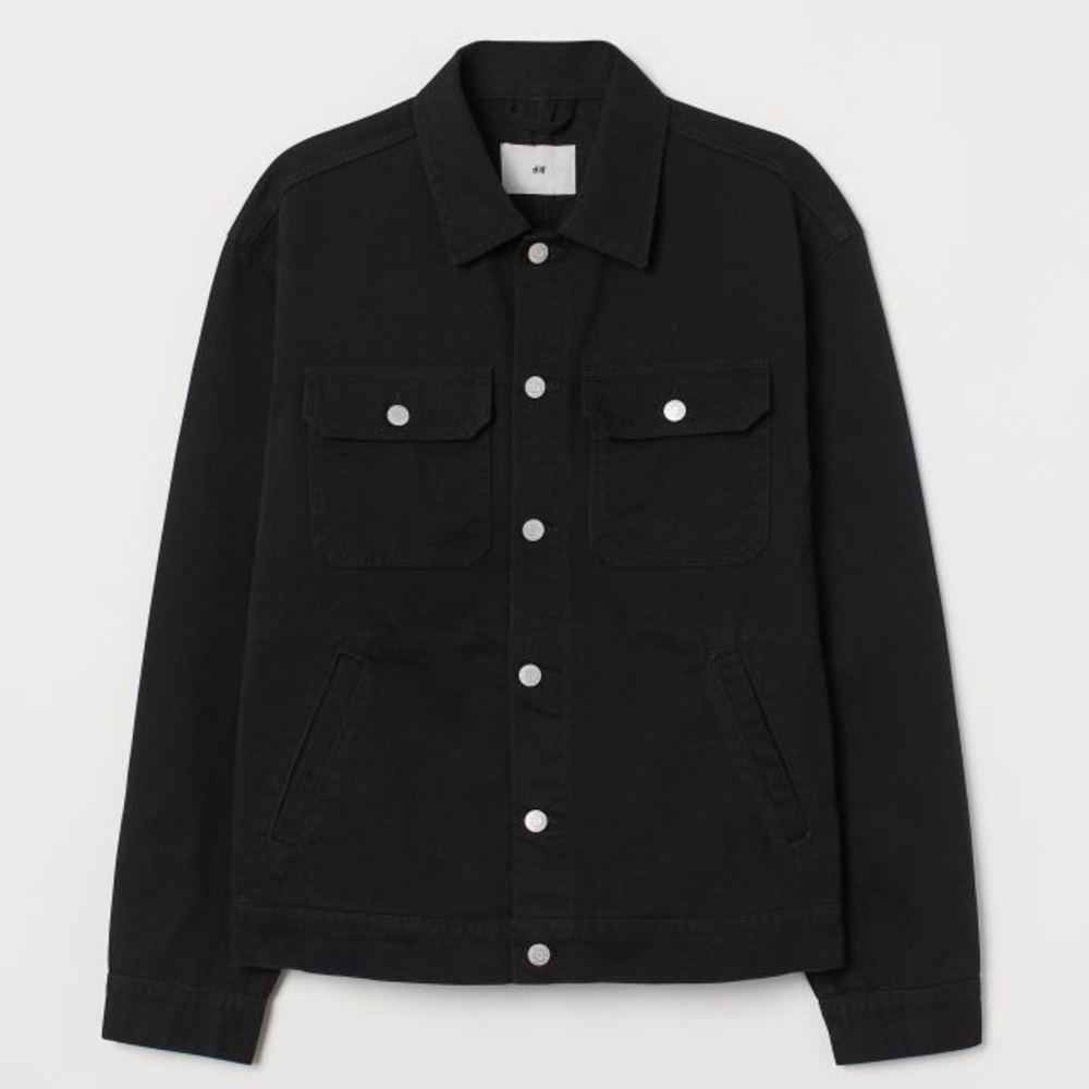 Men’s Black H&M jean jacket